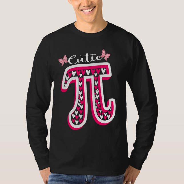 Camiseta Mujer Profesora Día de San Valentín Pi Día de las  (Anverso)