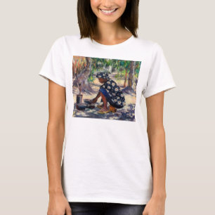 Camiseta Mujer que cocina 2004