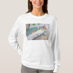 Camiseta Mujer que miente en un banco, 1913