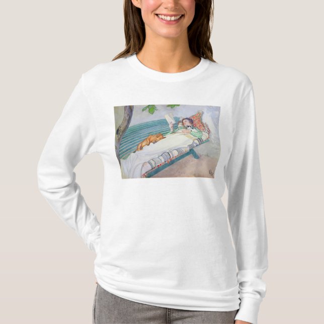 Camiseta Mujer que miente en un banco, 1913 (Anverso)