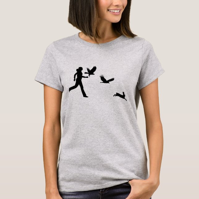 Camiseta Mujer que vuela los halcones de Harris (Anverso)