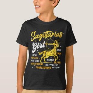 Camiseta Mujer Reina Chica Sagitario Cumpleaños Noviembre