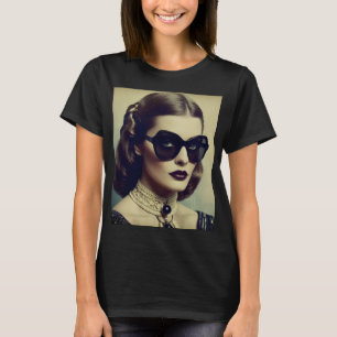 Camiseta Mujer retro vintage