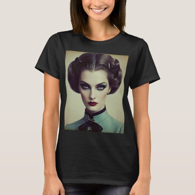 Camiseta Mujer retro vintage (Anverso)