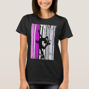 Camiseta Mujer Rosa Patinada Patina Hielo Amo Cumpleaños