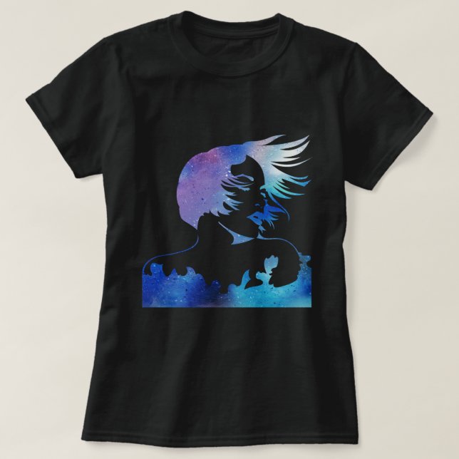 Camiseta Mujer - Salpicadura de pintura (Diseño del anverso)