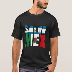 Camiseta Mujer salvadoreña mexicana El Salvador México