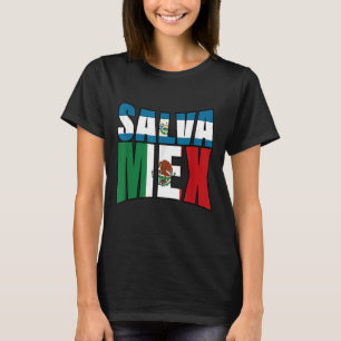 Camiseta Mujer salvadoreña mexicana El Salvador México