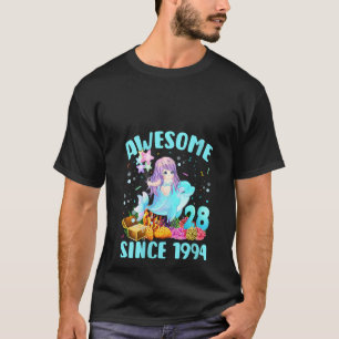 Camiseta Mujer Sirenita de 28 años asombrosa desde 1994 28t