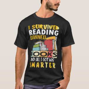 Camiseta Mujer Sobreviví Leyendo Libros Prohibidos