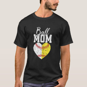 Camiseta Mujer Softball Mamá Para Mujeres Pitcher Catcher M