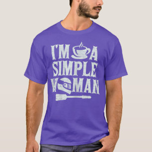 Camiseta Mujer: Soy una simple motociclista