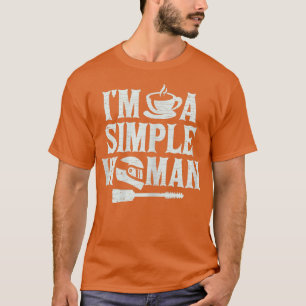 Camiseta Mujer: Soy una simple motociclista