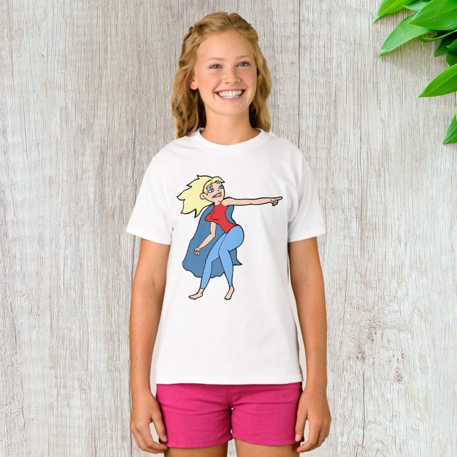 Camiseta Mujer Superhéroe (Subido por el creador)
