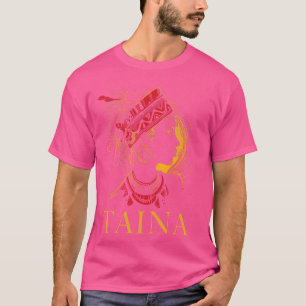 Camiseta Mujer Taina Taino Boricua Boriken Indígena Puertor