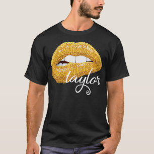 Camiseta Mujer Taylor Golden Lips Hinchera especial de fans