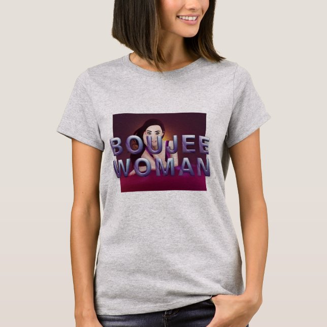 Camiseta Mujer TEE Boujee (Anverso)