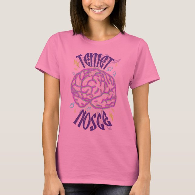 Camiseta mujer Temet Nosce (Anverso)