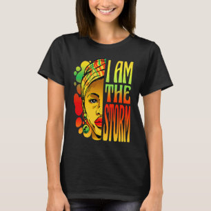 Camiseta Mujer típica africana de estilo de audífono BHM