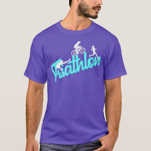 Camiseta mujer triatleta triatleta chica