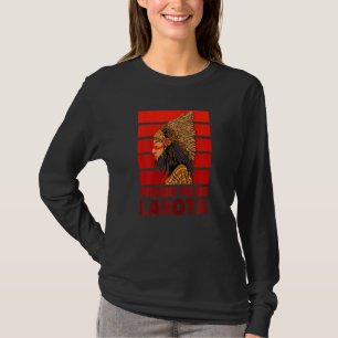 Camiseta Mujer Tribu Lakota Orgullosa Nativa Americana La