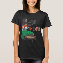 Camiseta Mujer Tropical de Fiji Viaje Tradicional