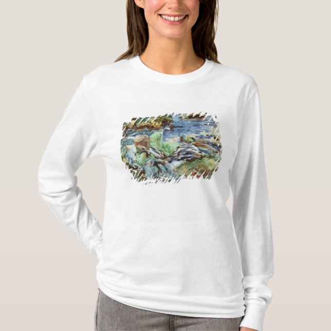 Camiseta Mujer turca por una corriente (Anverso)