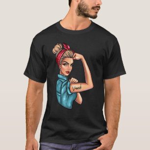 Camiseta Mujer Vacunada con Tatuaje Cree en Vacunas Inmun