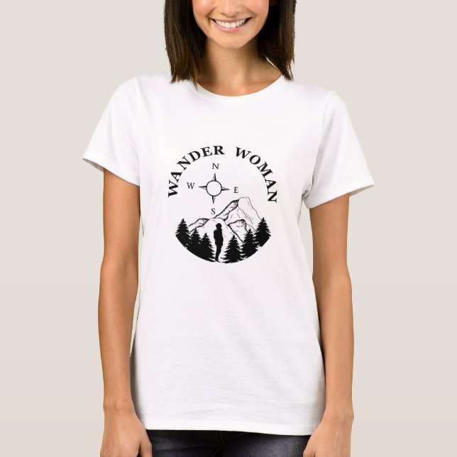 Camiseta mujer vagabunda (Anverso)