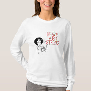 Camiseta Mujer valiente y fuerte