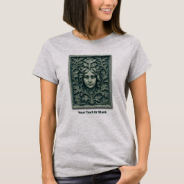 Camiseta Mujer verde - Piedra
