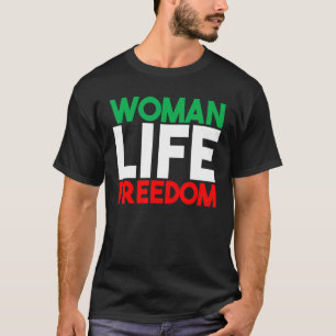 Camiseta Mujer Vida Libertad Irán Zan Zendegi Azadi