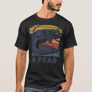 Camiseta Mujer Vintage Me Quiere Pescar Me Teme Pesca de L