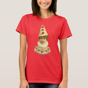 Camiseta Mujer Vintage Pierrot
