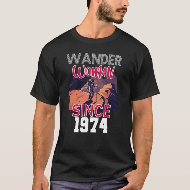 Camiseta Mujer Wander desde 1974 (Anverso)