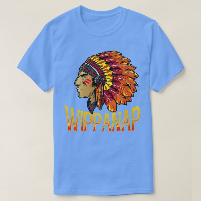 Camiseta Mujer Wippanap Tribe Nativa Española (Diseño del anverso)