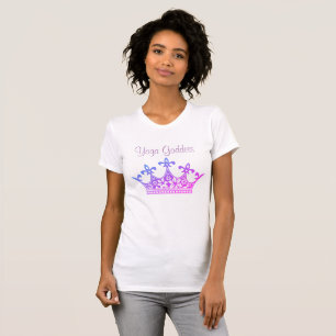 Camiseta Mujer Yoga Goddess Purple