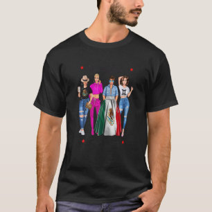Camiseta Mujer Zodiaca Reina Mexicana Gemini Vibes Nacidas