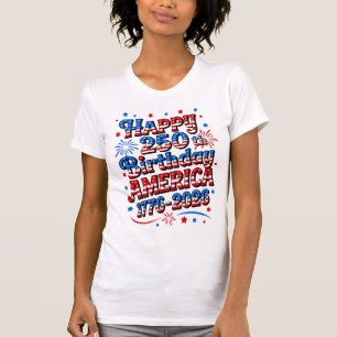 Camiseta Mujeres 250 Aniversario América 