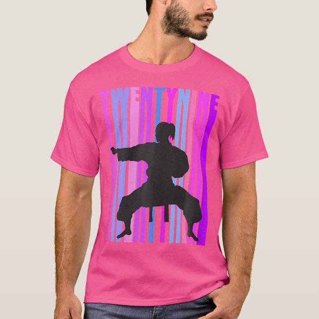 Camiseta Mujeres 29 Años Karate Retro 29 Hoy Judo Ji (Anverso)