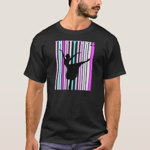 Camiseta Mujeres 33 Años De Baile Para Mujeres De Clase Ele