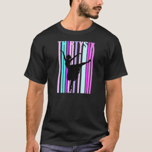 Camiseta Mujeres 36 Aniversario De Baile Para Mujeres De Cl