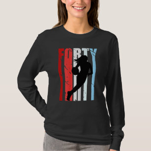 Camiseta Mujeres 40 Aniversario del Baloncesto Mujeres Retr