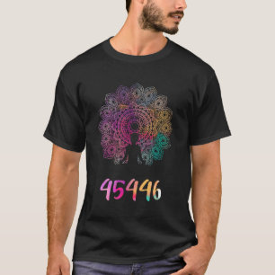 Camiseta Mujeres 45446 Beige Af 45 Contra 45 Namaste Yoga W