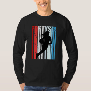 Camiseta Mujeres 46 de Baloncesto Cumpleaños Mujeres Retro