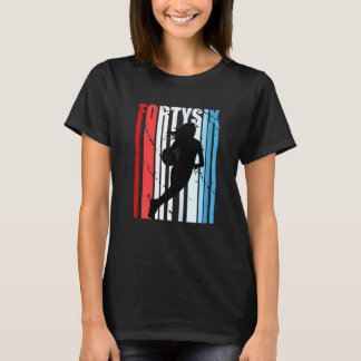Camiseta Mujeres 46 de Baloncesto Cumpleaños Mujeres Retro