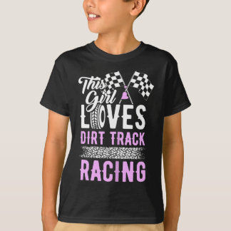 Camiseta Mujeres A Esta Chica Le Encanta La Carrera De Coch