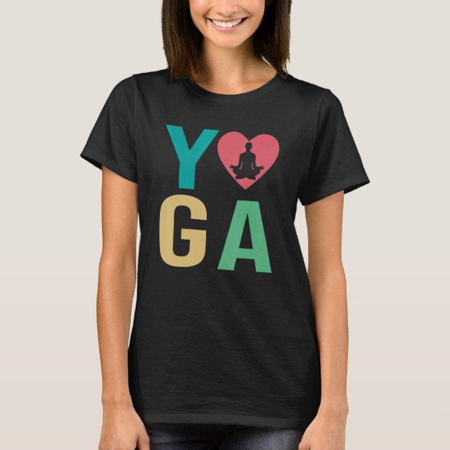 Camiseta Mujeres a las que amo el yoga Kundalini Ashtanga H (Anverso)