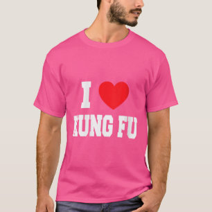 Camiseta Mujeres a las que amo Kung Fu