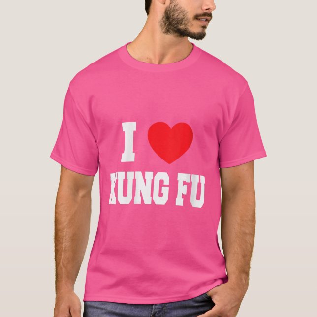 Camiseta Mujeres a las que amo Kung Fu (Anverso)
